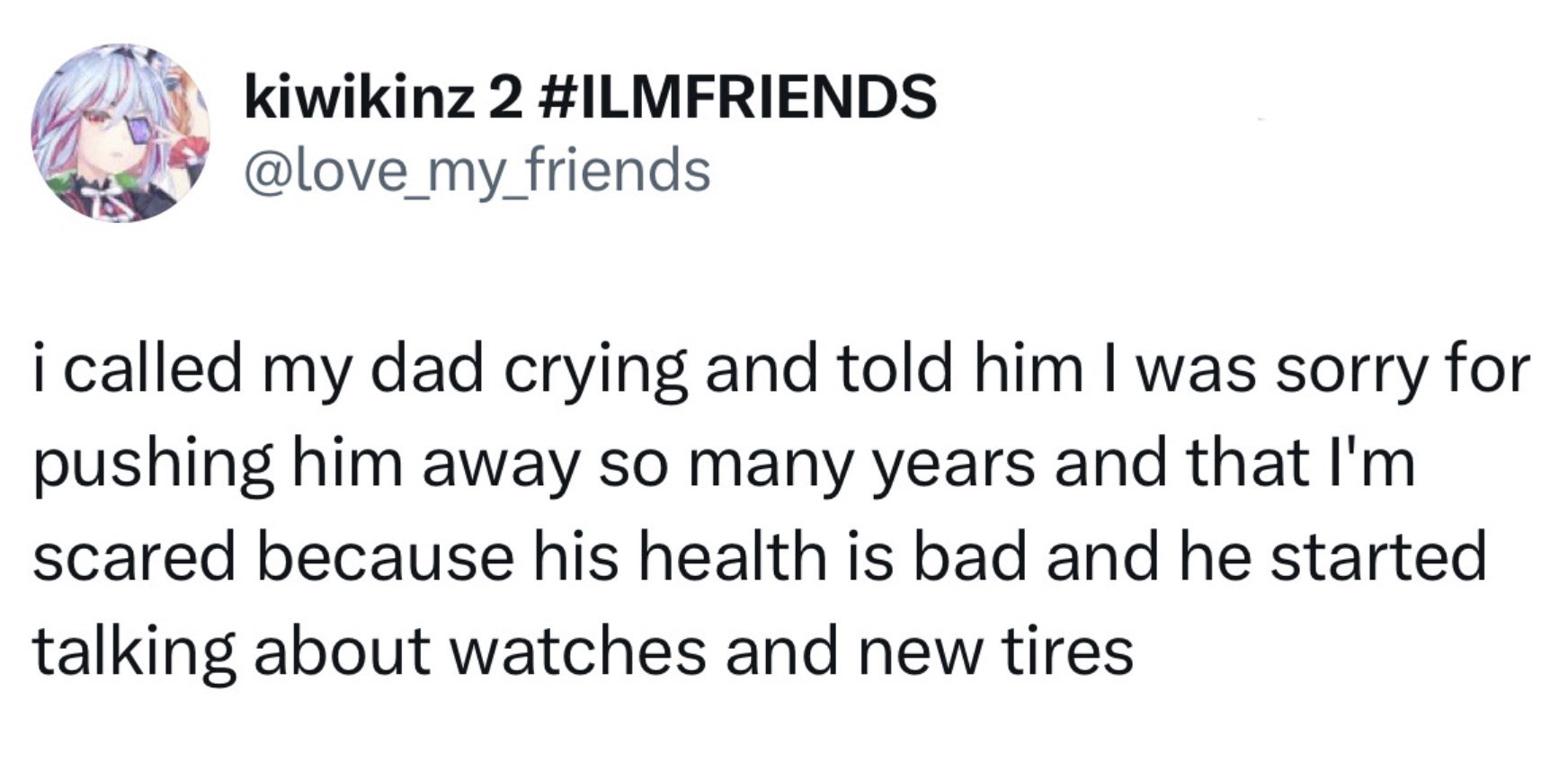 Dad's get right back into the dad discourse.